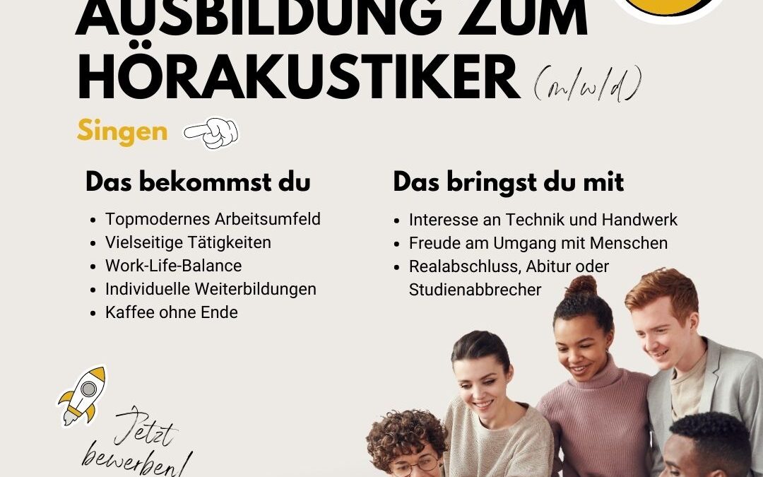Ausbildung zum Hörakustiker (m/w/d)
