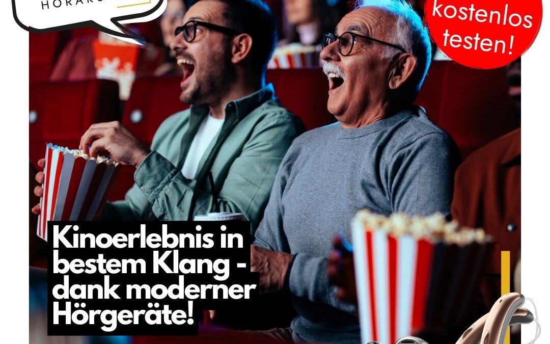 Kinoerlebnis in bestem Klang…