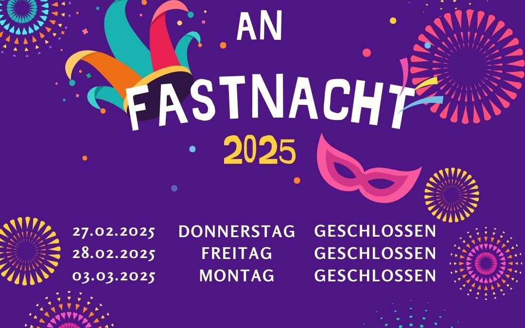 📢 Wichtige Info zu Fastnacht! 🎭🎉