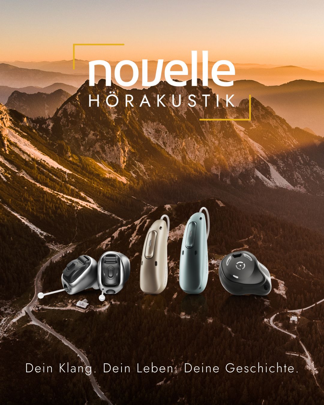 Dein Klang. Dein Leben. Deine Geschichte. - Novelle Hörakustik Singen - Hörgeräte in Singen Dein Klang. Dein Leben. Deine Geschichte. - Novelle Hörakustik Singen - Hörgeräte in Singen