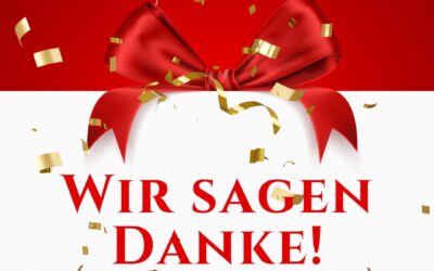 🎉✨ Wir sagen DANKE! ✨🎉