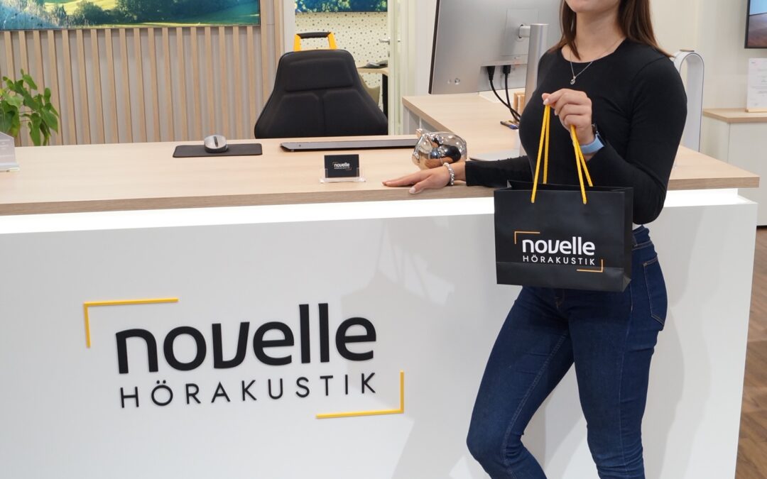 🎉💦 Herzlichen Glückwunsch an unsere Gewinnerin Melina! 🧡🦻