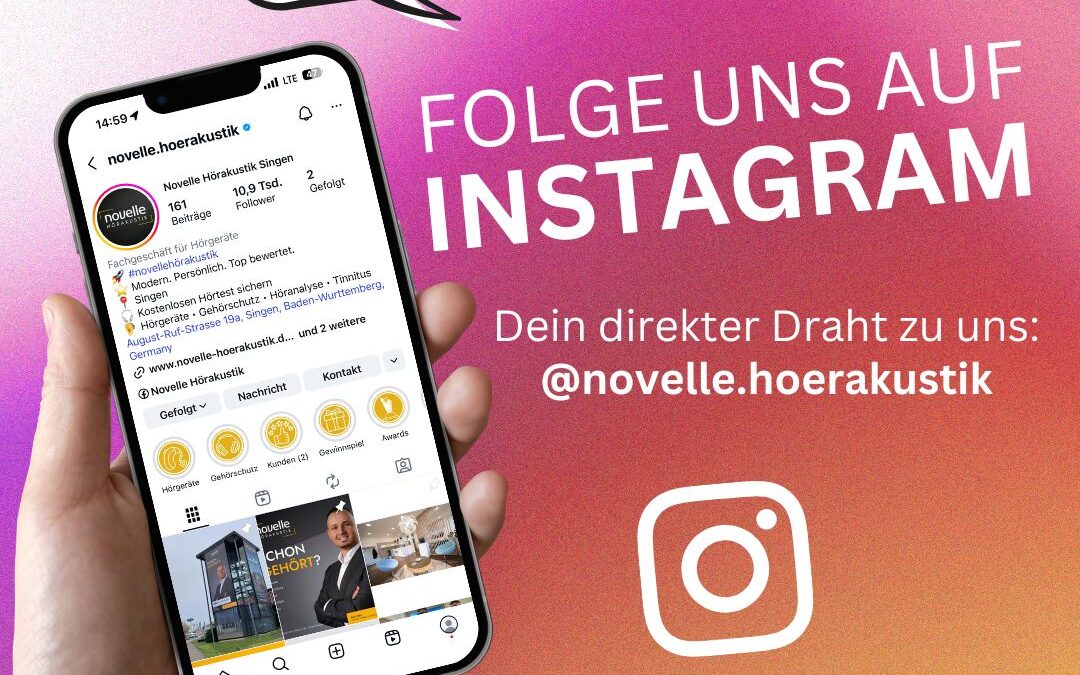 📲 Folge uns auf Instagram: @novelle.hoerakustik – für mehr als nur Hören.