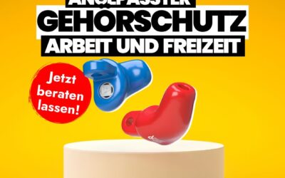 👂🔇 Gehör schützen – überall, wo es laut wird!