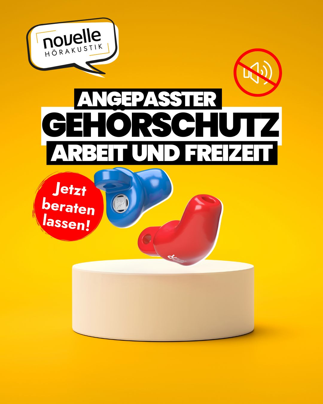 Novelle Hörakustik in Singen Hörgeräte in Singen - Lärm Gehörschutz