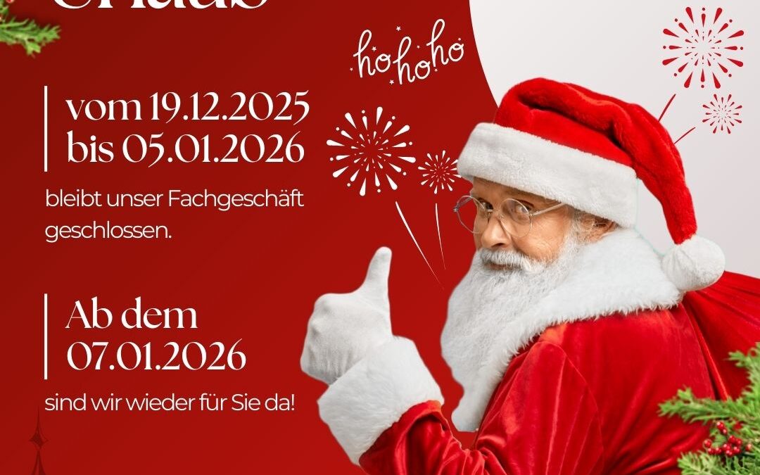 🎄✨ Wir machen Urlaub! ✨🎄