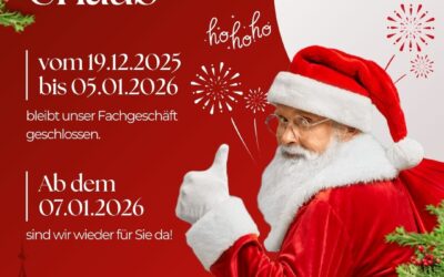 🎄✨ Wir machen Urlaub! ✨🎄